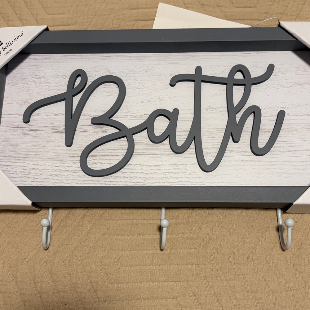 Bath Decorative Sign - Picture 4 of 4